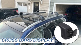 HYUNDAI SANTA FE Roof Rack Cross Bars 2019 2020 2021 2022 BEST OFFER NOW！ [upl. by Aihsitan]