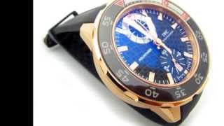 IWC Aquatimer Chronograph 18k Rose Gold Ref IW376903 [upl. by Ami781]