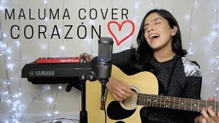 Corazón  Maluma COVER Cáthia [upl. by Airdnax568]