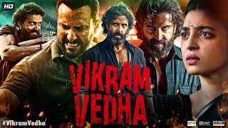 Vikram Vedha Full Movie  Hrithik Roshan  Saif Ali Khan  Radhika Apte  Review amp Facts 1080p [upl. by Asilahs]