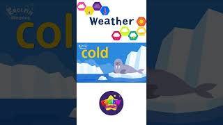 Kids vocabulary  Weather  Hows the weather  Learn English for kids shorts [upl. by Akehsar]