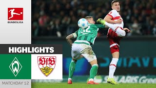 Stuttgart Saves A Point Late  Werder Bremen  VfB Stuttgart 22  Highlights  MD 12 – Bundesliga [upl. by Devine134]