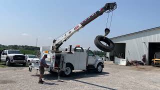 Stock 9647  2007 Ford F750 with 10500 Lb Crane  Video 1 [upl. by Moriah]