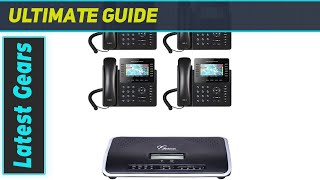 Grandstream UCM6204 Best IP PBX Solution with GXP2170 Phones [upl. by Nordna801]