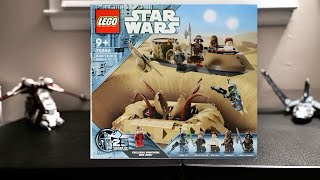 Lego Desert Skiff amp Sarlacc Pit 75396 Review [upl. by Trixi]