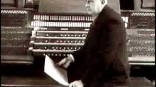 Marcel Dupré plays Bach quotO Mensch bewein dein Suende grossquot [upl. by Naud]