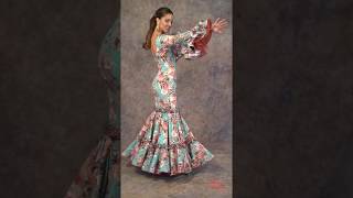 Modelo Candela  Aires de Feria trajes de flamenca 2019 [upl. by Kalbli]