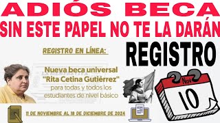 ADIOS BECA SECUNDARIA 1900700 EXTRA SIN ESTE DOCUMENTO ACTUALIZANDO NO ENTRAS REGISTRO [upl. by Inek]