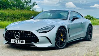 2024 Mercedes AMG GT review Now with 4WD is AMGs 584bhp hotrod even more or less fun to drive [upl. by Slrahc]