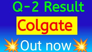 Colgate share Q2 Result today Colgate share Q2 Result 2025 [upl. by Pallaton]