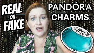 10 Steps to Tell if Pandora Charms REAL or FAKE  How to Spot a Knock Off Pandora Charm Bracelet [upl. by Gustaf]