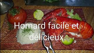 Homard recette facile [upl. by Namzaj90]