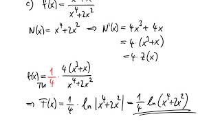 Logarithmische Integration Theorie und Übungen [upl. by Frere]