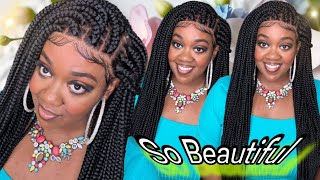 The Most Beautiful Braided Wig I’ve Received MUST BUY Anne Elise hair [upl. by Rhys]