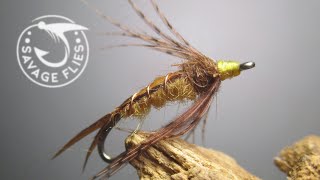 Golden Stonefly  nymph or soft hackle [upl. by Laresa]