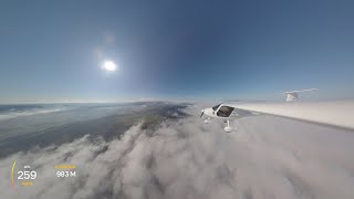 EBZH to EBSH 04 oct 2024 met pipistrel virus en Tecnam P2010 [upl. by Hurty]