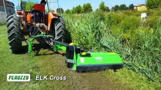 Mod ELK CROSS by PERUZZO ditch boom mower [upl. by Adnana]