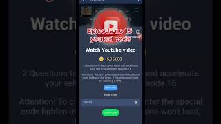 youtud code 15 Episode No 15 xempire viralshorts money earningapp eaningapp [upl. by Drusie575]