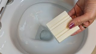 Put some soap in the toilet it wont get dirty or smelly without brushing it for half a year [upl. by Sallie]