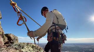 Climbing Colorado’s First Flatiron Smile Mountain Guides [upl. by Tichon]