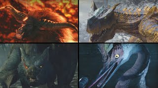 All Monster Intros in Monster Hunter Rise Compilation [upl. by Merideth]