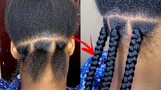 NJIA RAHISI ya KUJIFUNZA KUSUKA MABUTU  VITUNGUU vya Rasta  how to boxbraid [upl. by Ciprian]