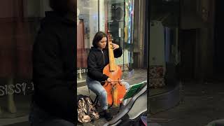 Busking  zuidas metro station busking cello music musicgenre amsterdamview touristattractions [upl. by Oiril]