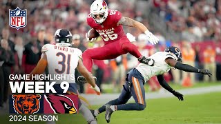 Chicago Bears vs Arizona Cardinals  2024 Week 9 Game Highlights [upl. by Ivana338]