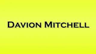 Pronunciation of Davion Mitchell [upl. by Tabber125]