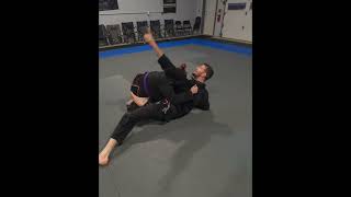 Side control escape sweep  replace guard and get on top bjj jiujitsu grappling [upl. by Cuhp273]