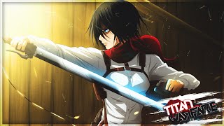 Mikasa is A TITAN SHIFTER KILLER  Roblox TITAN WARFARE [upl. by Dyan594]