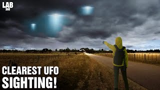 Clearest UFO SIGHTING caught on camera  Shocking Footage [upl. by Ahsimat]