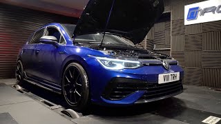 CHASING 500BHP in my VW MK8 GOLF R Stock Turbo [upl. by Fotinas428]