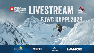 RELIVE Freeride Junior World Championships 2023 in KapplPaznaun [upl. by Ger]