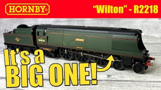 Its a BIG ONE Hornbys West Country quotWiltonquot Steam Locomotive  Model Railway Review  R2218 [upl. by Noffihc739]