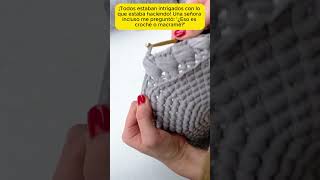 Como Tejer Crochet Paso A Paso En Español Para Principiantes  Crochet Para Principiantes Fácil bag [upl. by Etnoid807]