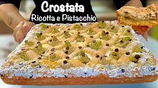 CROSTATA RICOTTA E PISTACCHIO ricetta facile di Tutti a tavola [upl. by Giulietta]