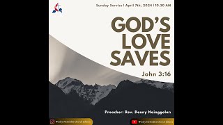 Wesley Methodist Church Jakarta Indonesia Live Stream April 072024 [upl. by Kiernan]