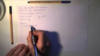 Matematik 3c  Uppgifter och lösningar till derivatan och andraderivatans tillämpningar mm del I [upl. by Haisej922]