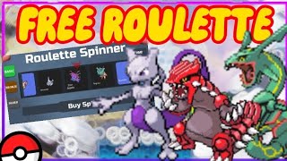 HOW TO GET FREE ROULETTE SPINS IN POKÉMON BRICK BRONZE [upl. by Paul]