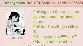 Anon Goes To Therapy  4Chan Greentext [upl. by Bergren]