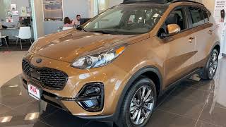 2021 KIA Sportage S AWD Nightfall Edition Premium in Burnished Copper with Black [upl. by Aerdnek]