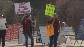 Oakhurst residents rally opposing proposed national monument [upl. by Ahsenwahs]