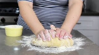 How to knead pizza dough Method2 🤲🏻 [upl. by Haianeb]