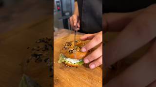 Bagel Sandwich 🥯shortaday food bagelsandwich easyrecipe food recipeforyou recipe [upl. by Puritan]