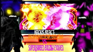 Kaijus React Supercharged Evolved Godzilla Vs Thermonuclear Godzilla Slick [upl. by Ibot]