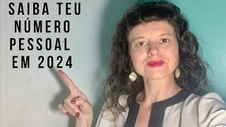 Calcule teu ano pessoal e saiba o que te reserva 2024  Numerologia [upl. by Dnomad]