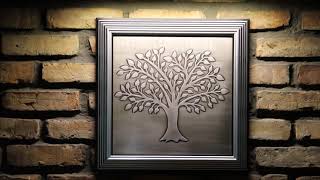 Celtic Tree of Life Copper Tile [upl. by Akiras919]