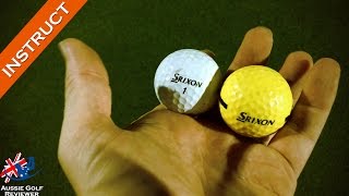 PREMIUM GOLF BALLS Vs RANGE GOLF BALL [upl. by Ioj]