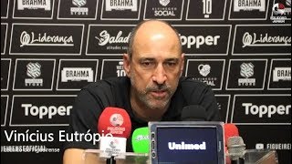 Coletiva Vinícius Eutrópio  Figueirense 1 x 2 Sport  Série B  15092019 [upl. by Lura]